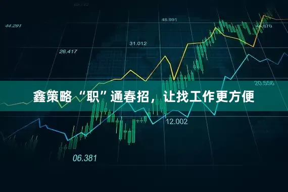 鑫策略 “职”通春招，让找工作更方便