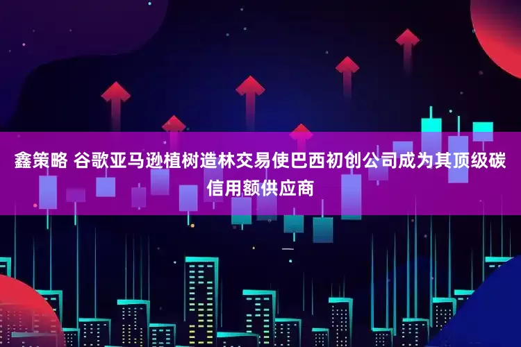 鑫策略 谷歌亚马逊植树造林交易使巴西初创公司成为其顶级碳信用额供应商